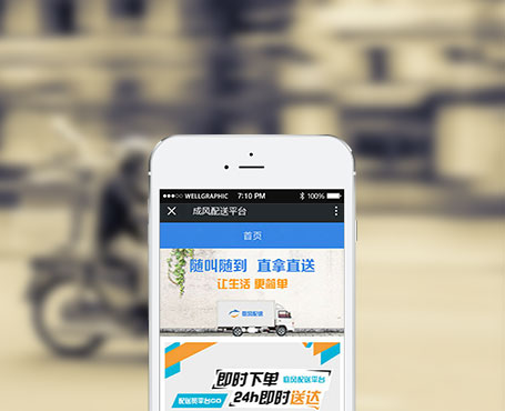 庭风配送平台|一网天行-网站建设小程序APP系统软件开发公司